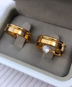 Alianças perfeitas símbolo de amor e compromisso - FSA  - Foto 4