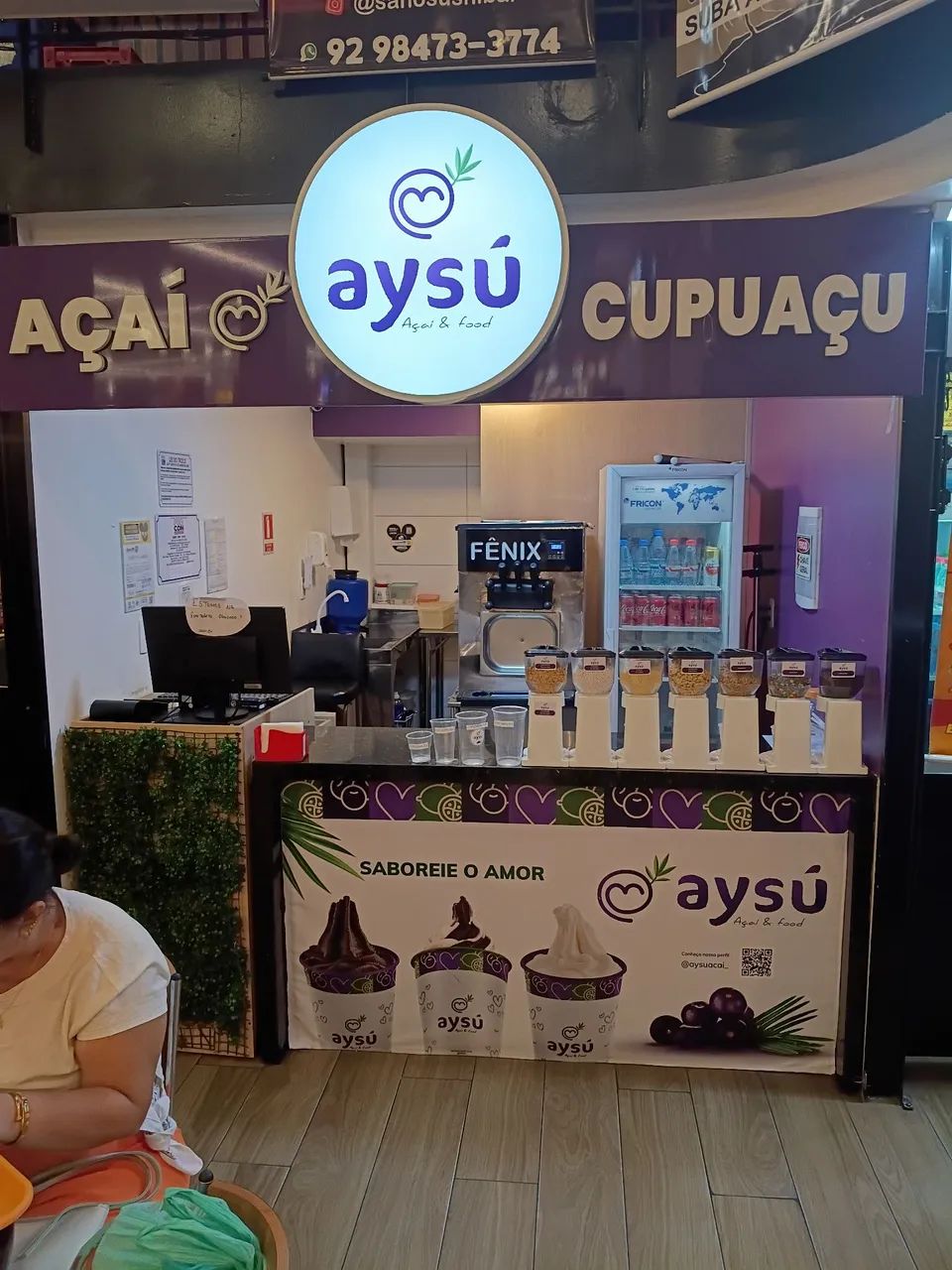 PASSO LOJA DE AÇAÍ NO SHOPPING MILLENIUM 