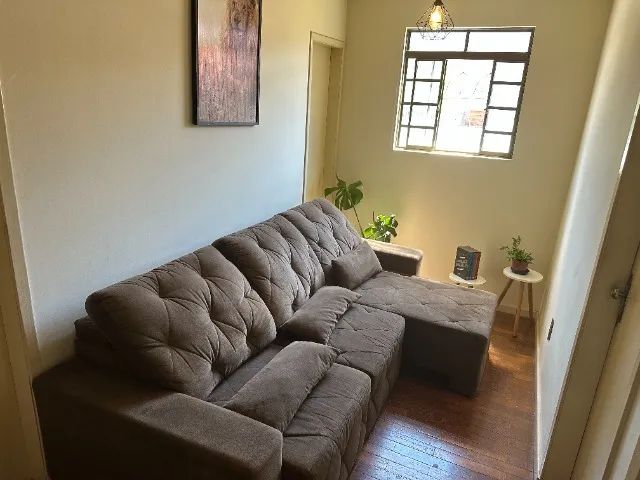 Sofa Retratil e Reclinável  2,5m Marron Qualidade .Somente Venda - Foto 3