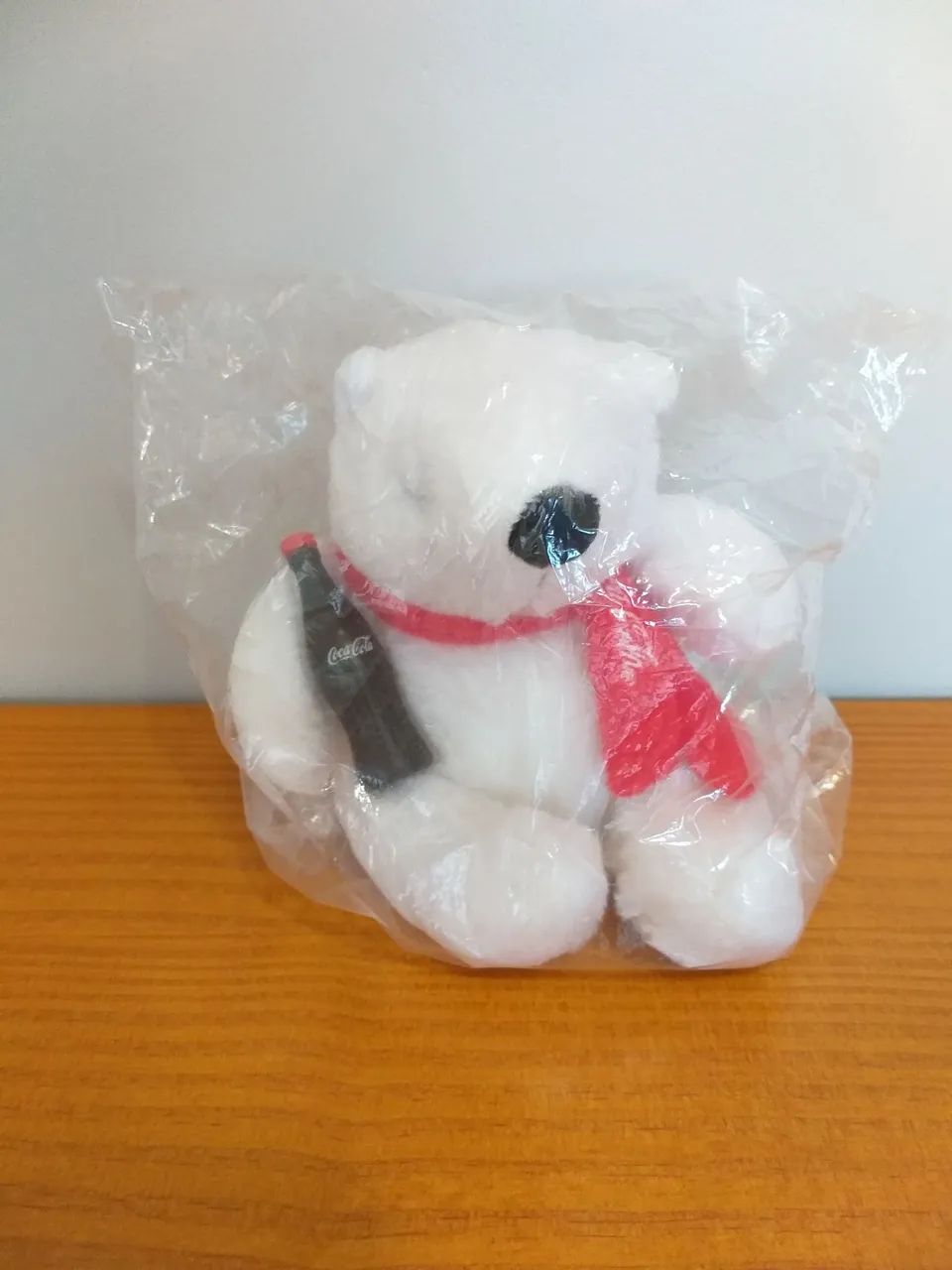 Urso polar de pelúcia da Coca-Cola - Foto 2