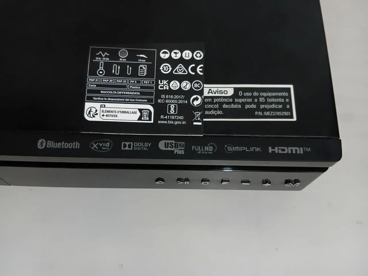Home teather LG com Bluetooth em perfeito estado  - Foto 2