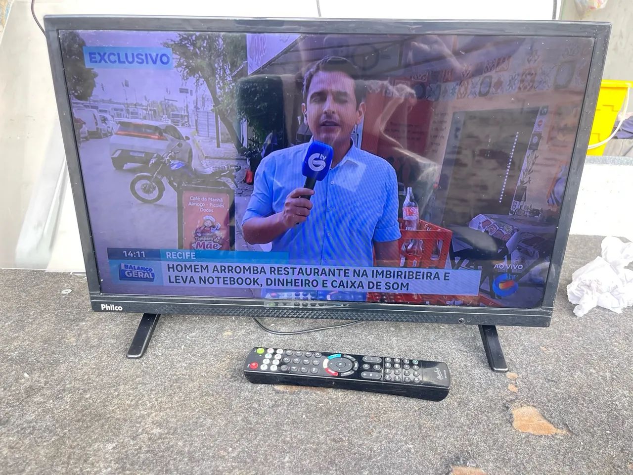 TV monitor Philco 24 polegadas funcionando perfeitamente super bem conservada  - Foto 3