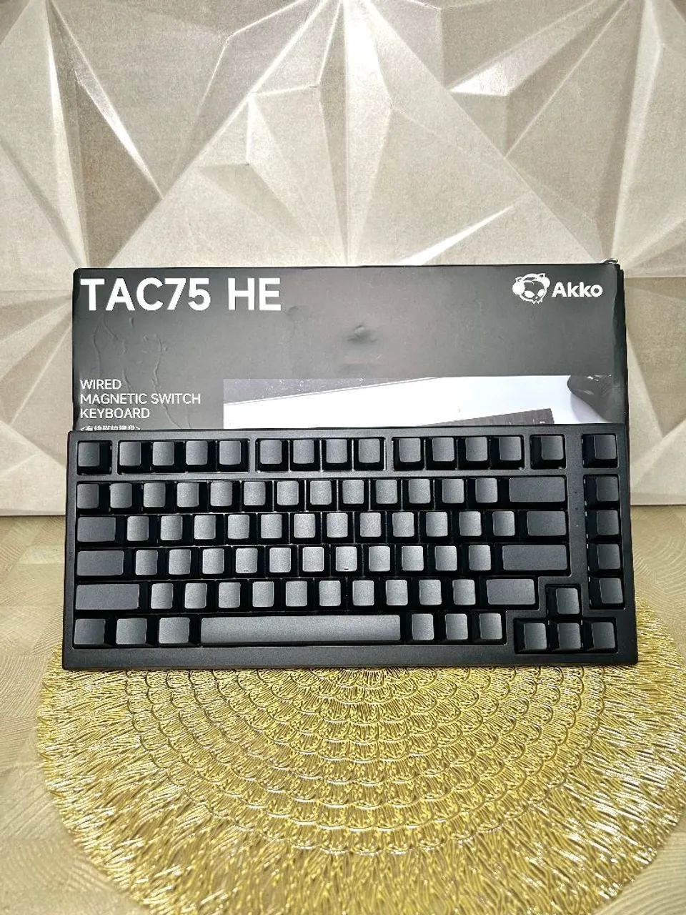Teclado Magnético Akko TAC 75 HE com Fio
