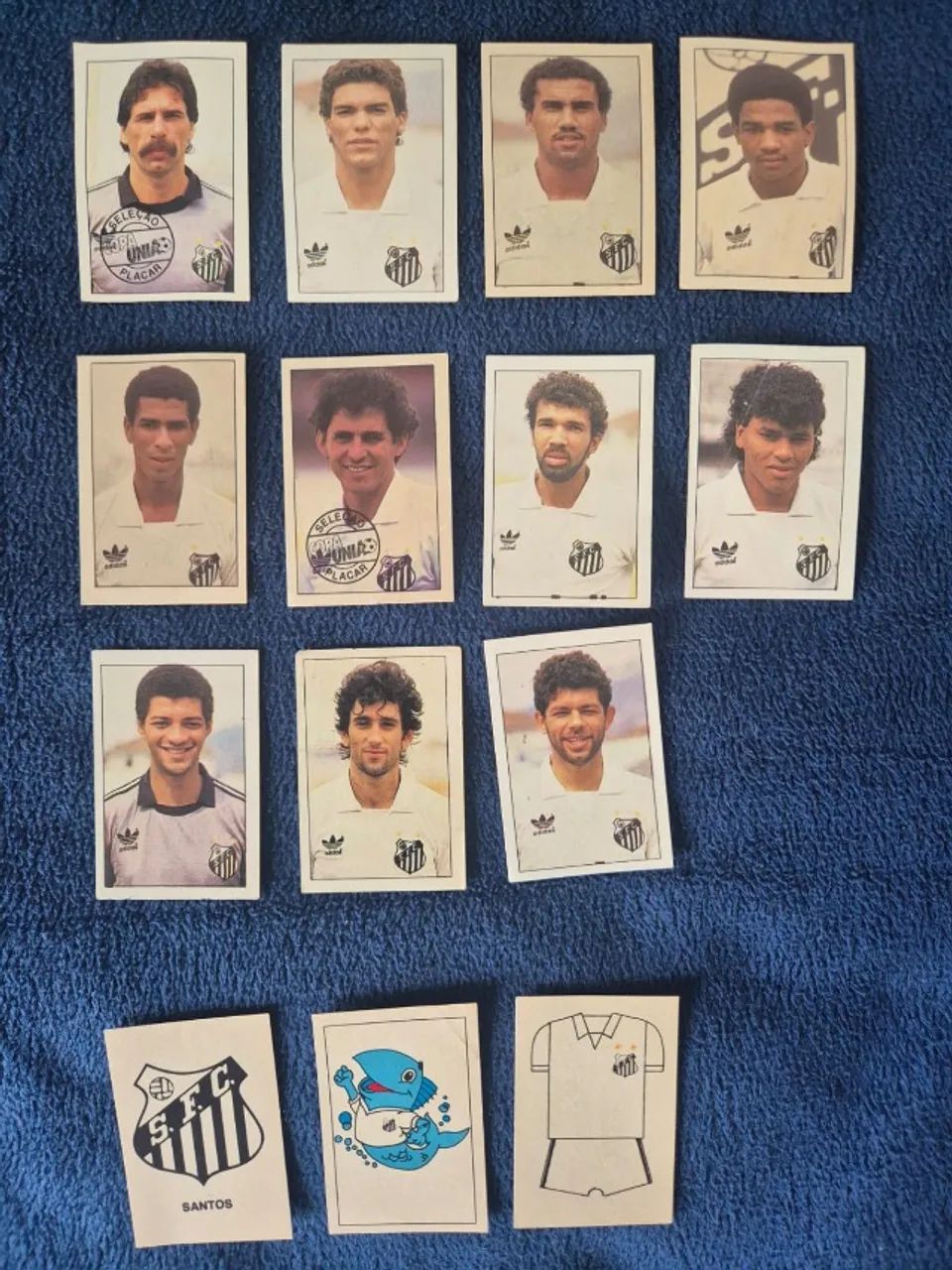 Figurinhas Santos - Copa União 1987