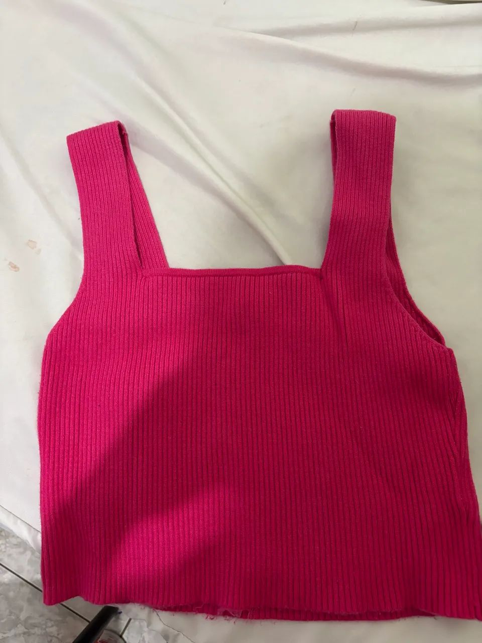 Cropped rosa shein 