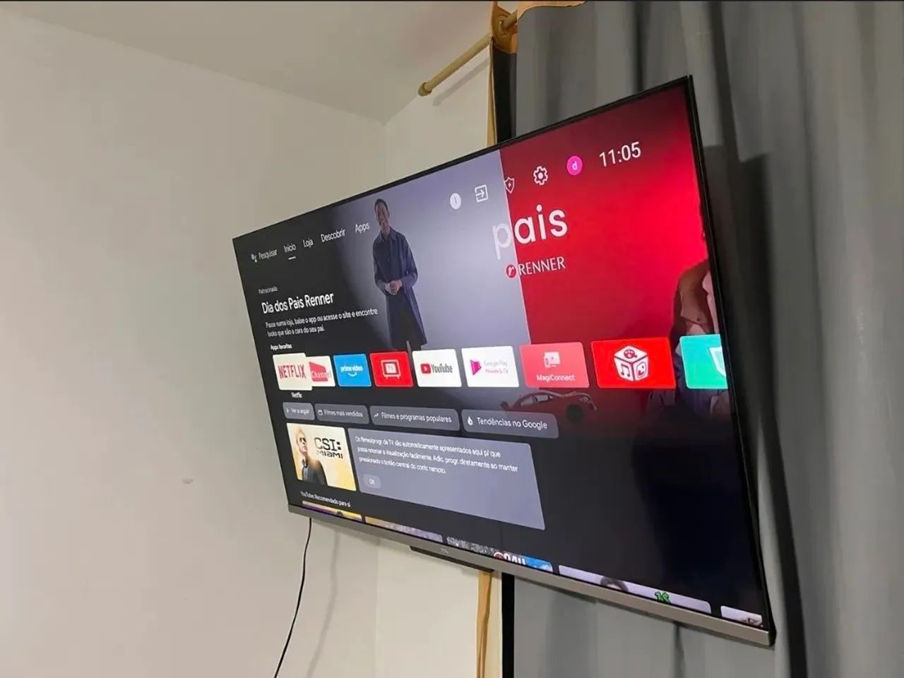 Tv tcl 55 pol Android  - Foto 2