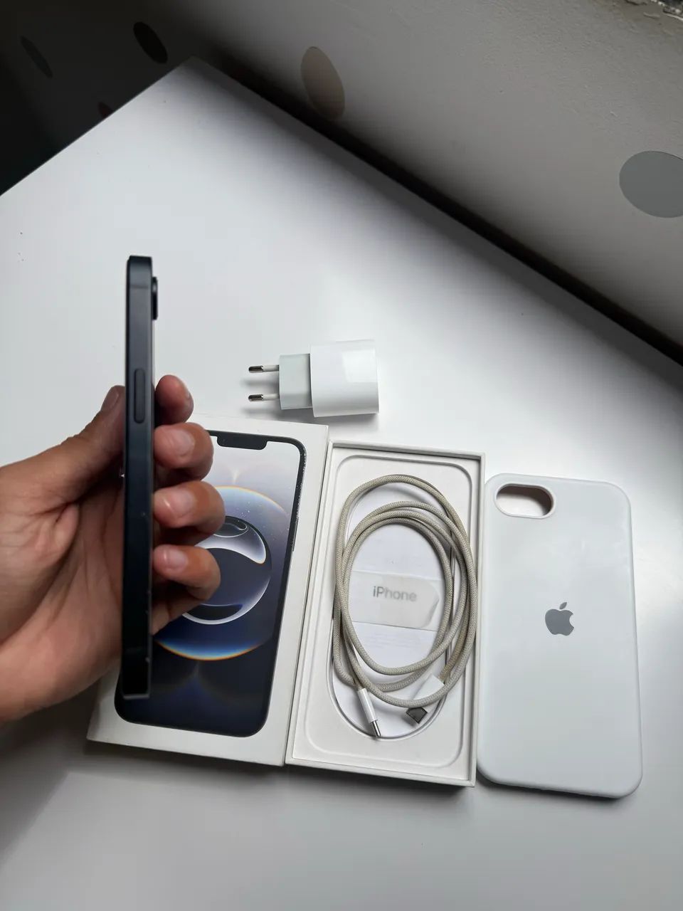 iPhone 16E ORIGINAL NA CAIXA EM PERFEITO ESTADO!  - Foto 4