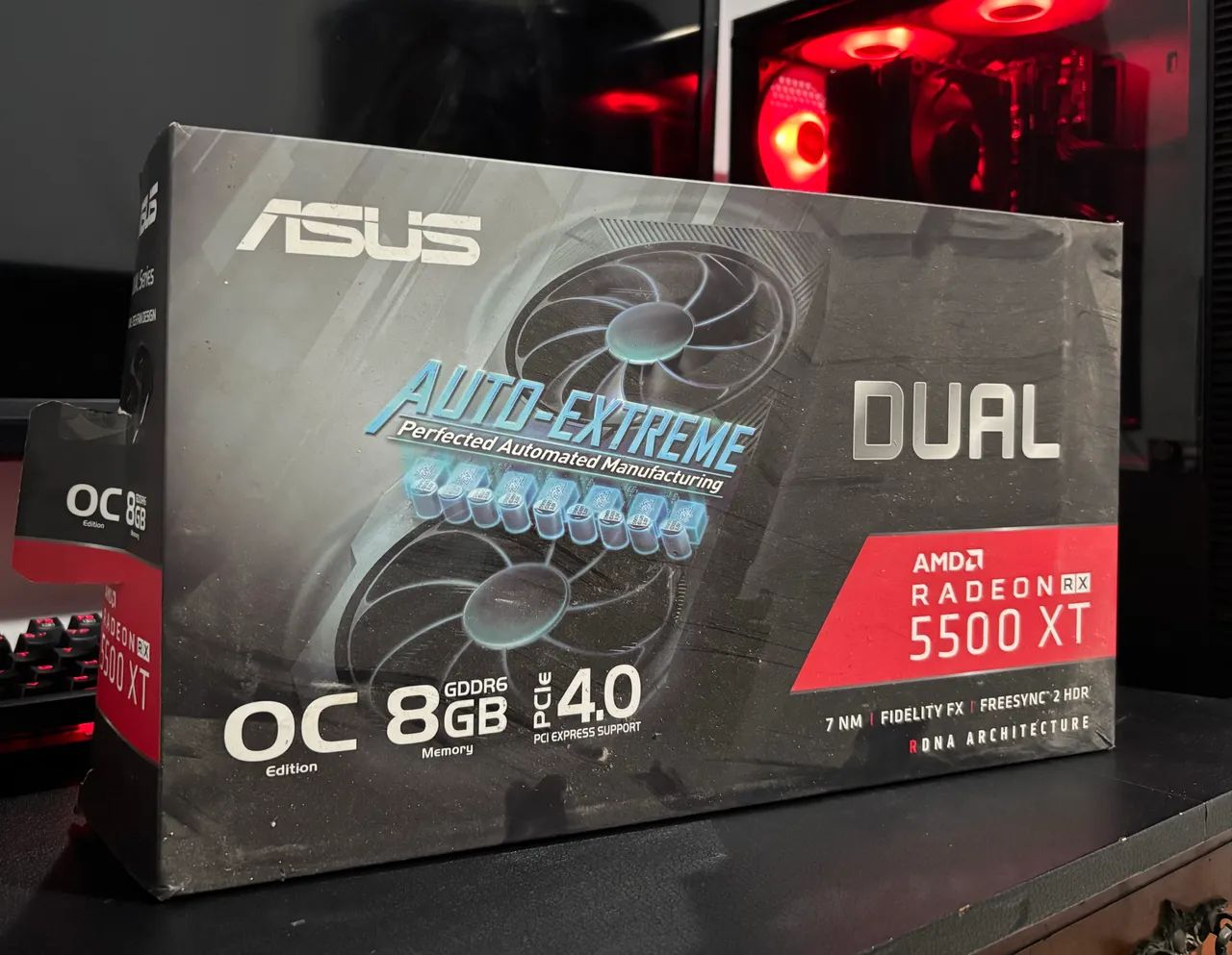 RX5500XT 8GB OC EDITION - PLACA DE VÍDEO  - Foto 4