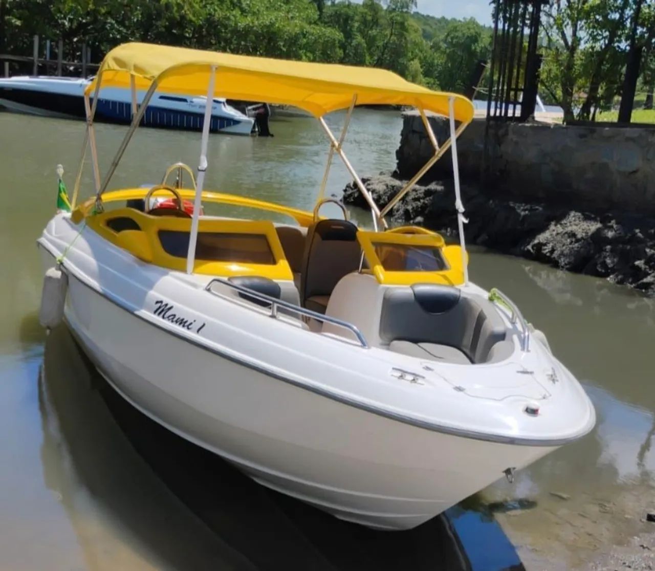 Lancha 23 Pés Yamaha 150 HP 4T | 400 Horas | Direção Hidráulica  - Foto 3