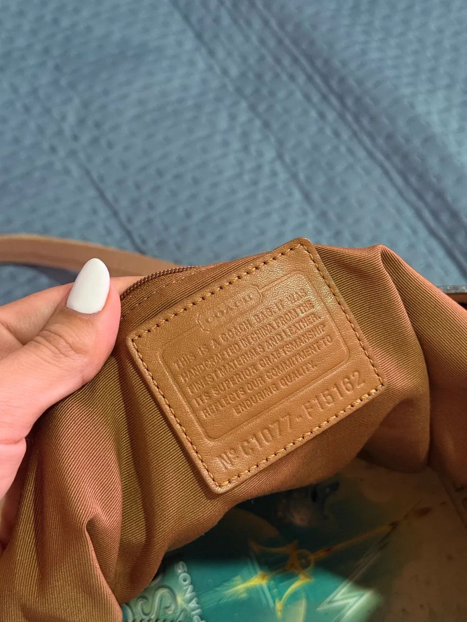 Bolsa Vintage Coach - Foto 5