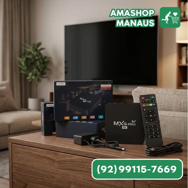 Aparelho TV 4K Conversor Smart TV Android Transmissor