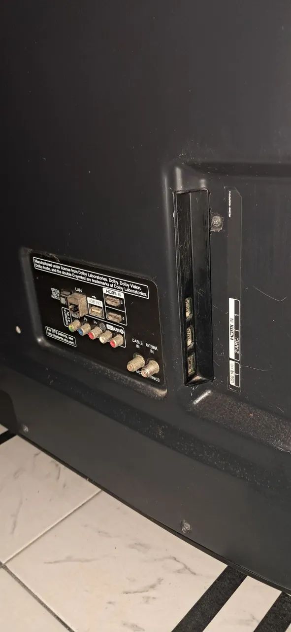 Tv lg 49uj6565 C/DEFEITO NO DISPLAY - Foto 4