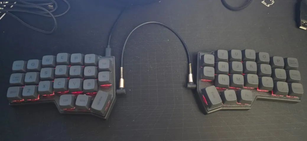 Corne V4.1 Split Ergonomia Hot-swappable MX teclado mecânico - Foto 3