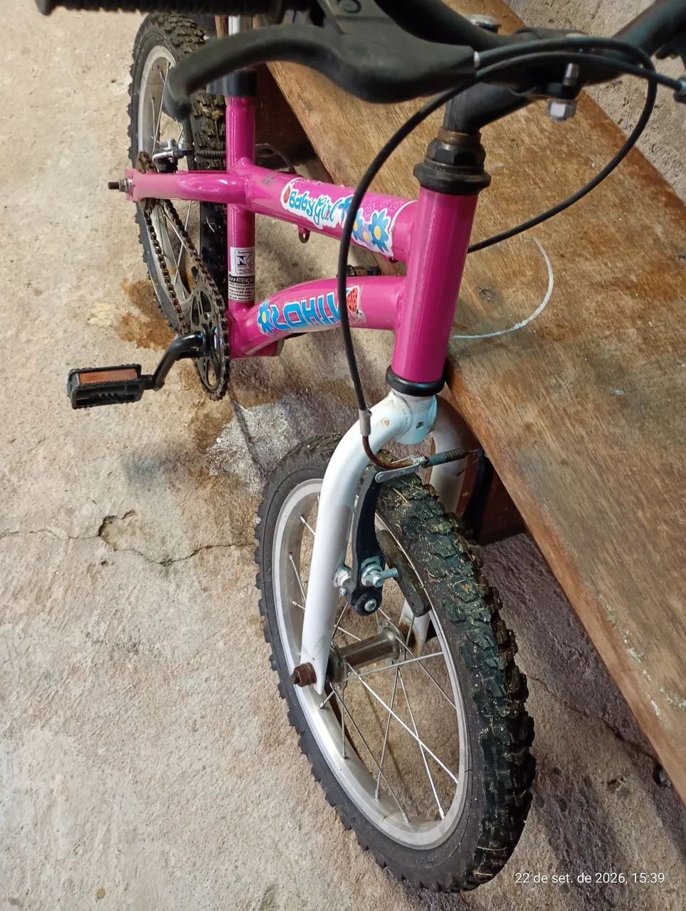 Vendo Bicicleta Infantil Menina - Foto 4
