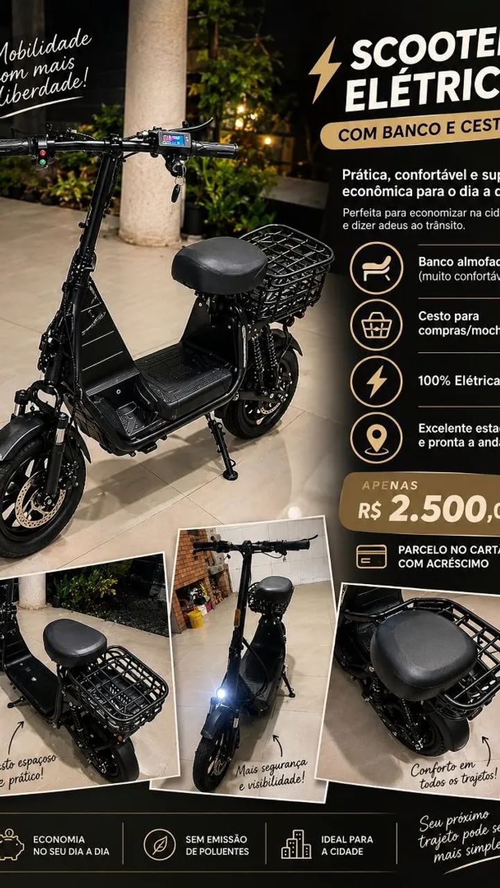 Scooter elétrica 