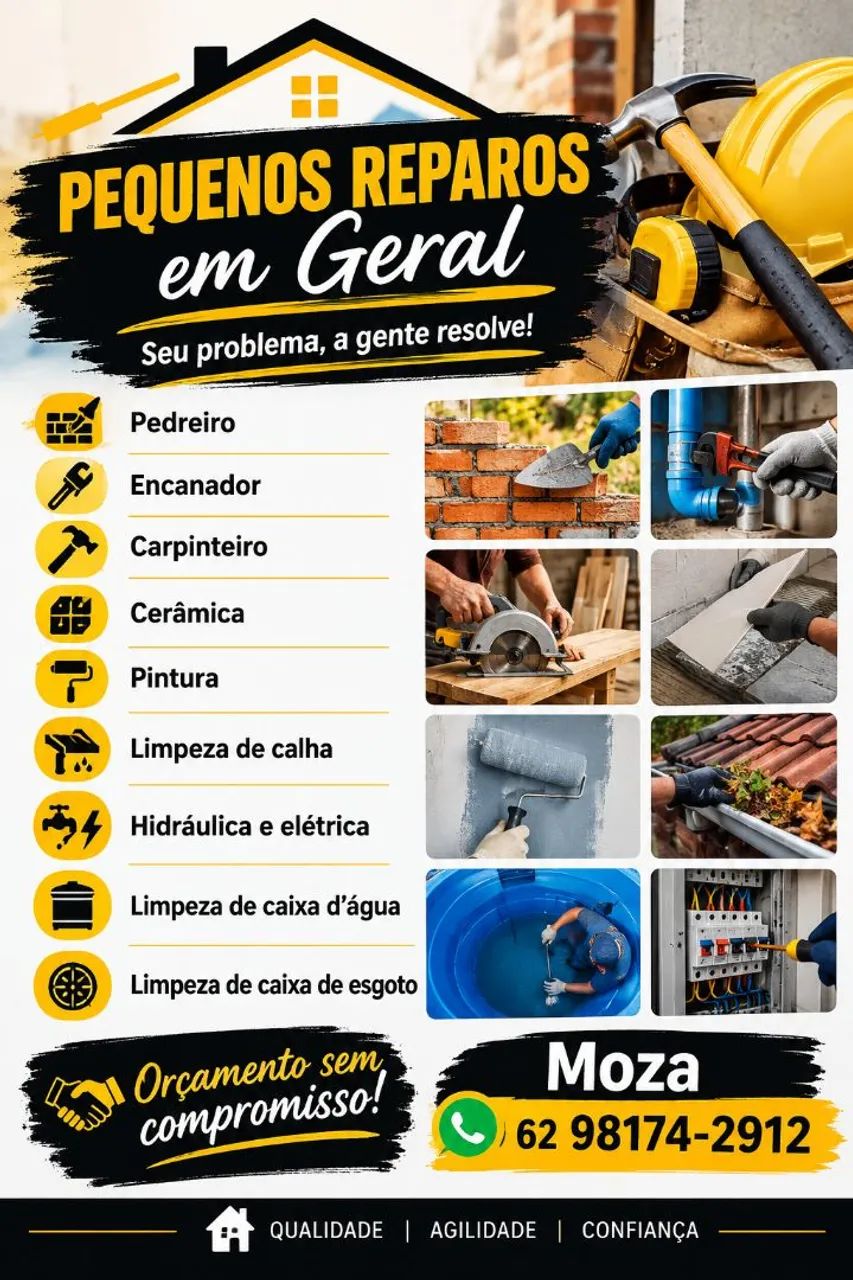 Serviços de Pedreiro e mais!!