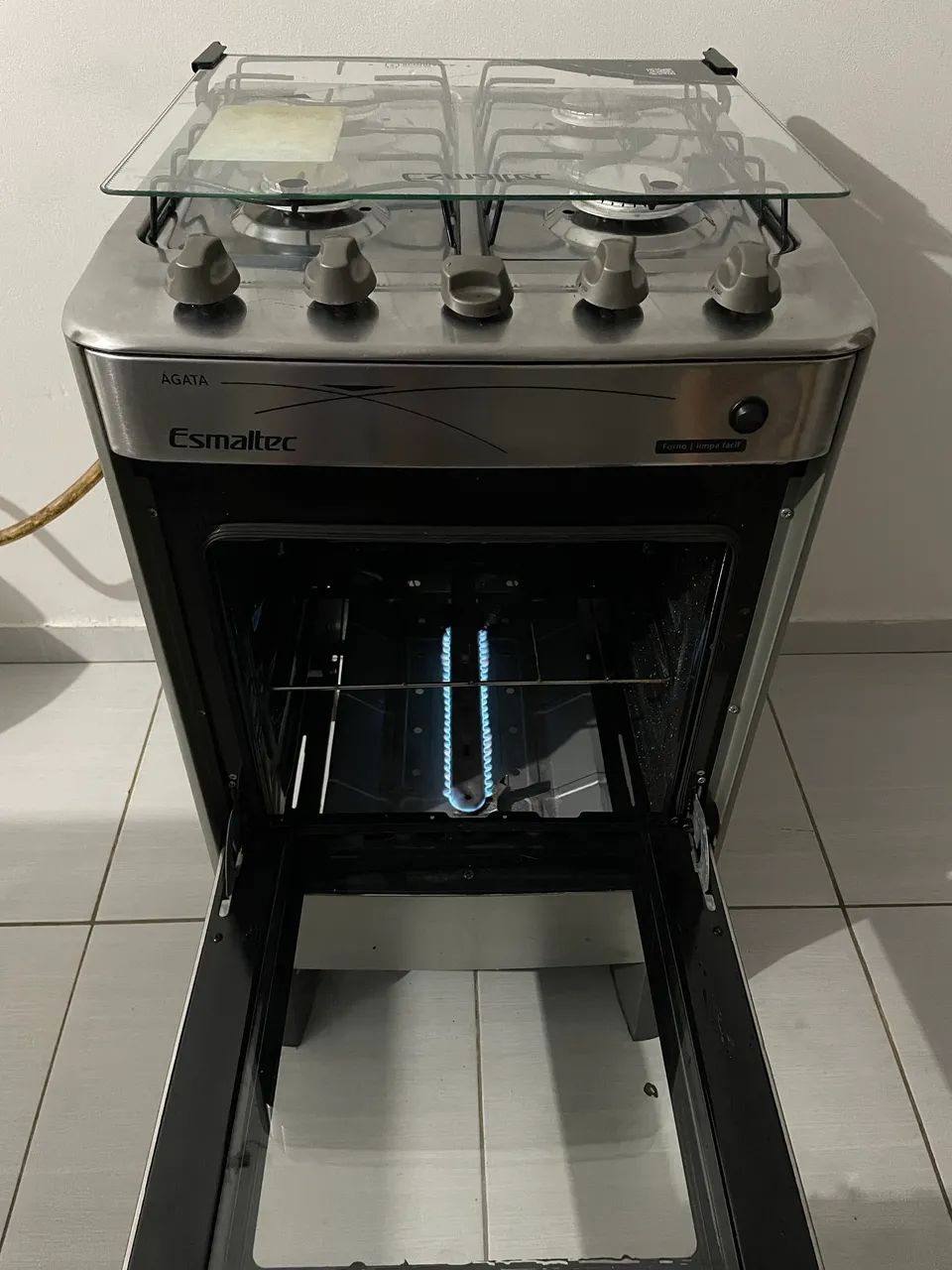 Fogão esmaltec inox ( FAÇO ENTREGA ) - Foto 5