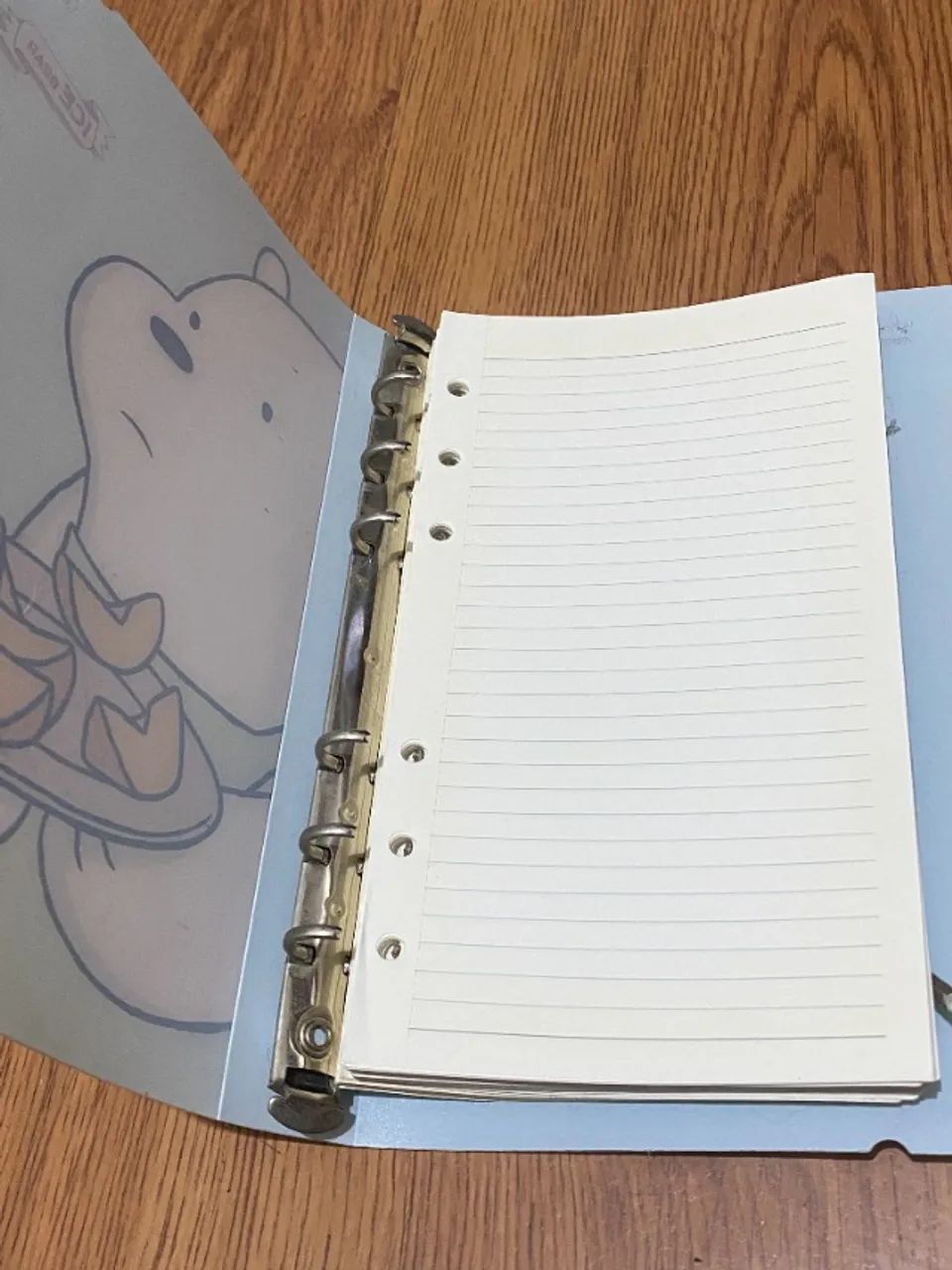 mini fichário we bare bears ice bear - Foto 2