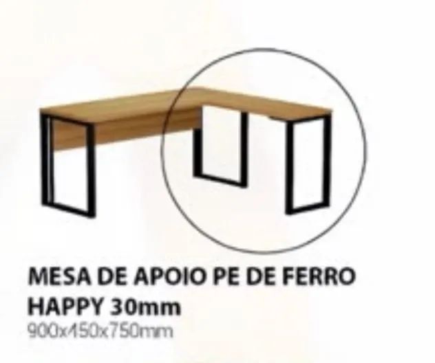 Escrivaninha de escritório em L