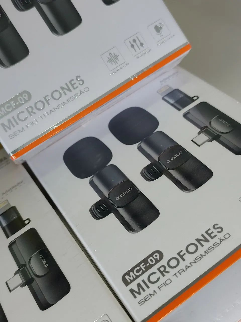 Microfone sem fio de transmissão  - Foto 2