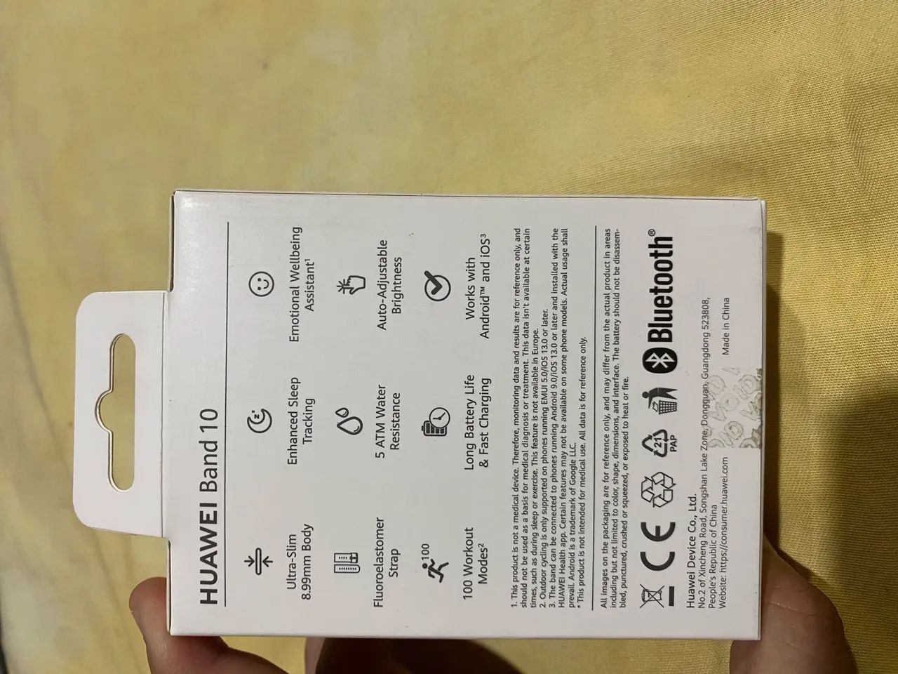 Relogio huawei band 10 - Foto 2