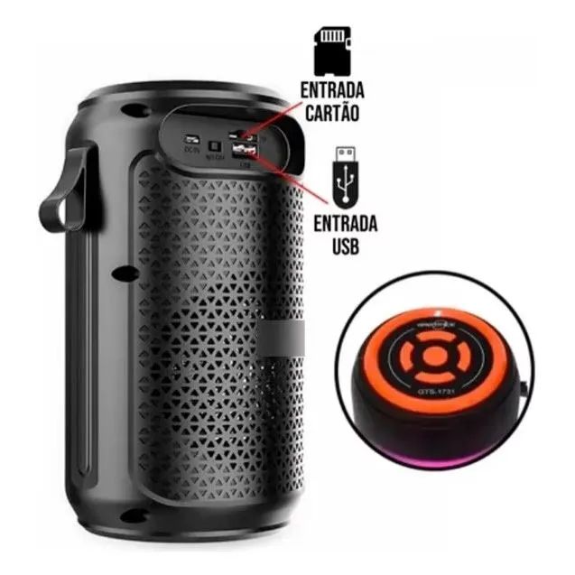 Caixinha de som Bluetooth Nova  - Foto 3