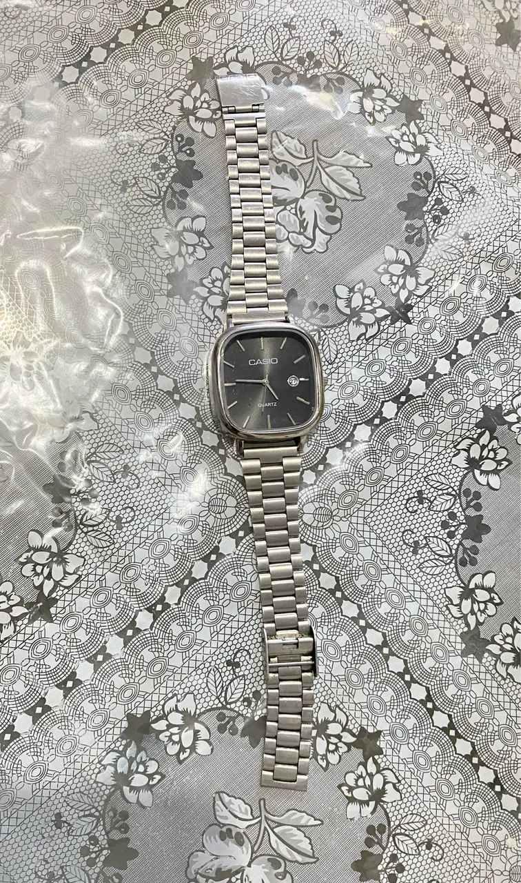 Vende-se Relógio Casio + Pulseira banhada de Prata  - Foto 2