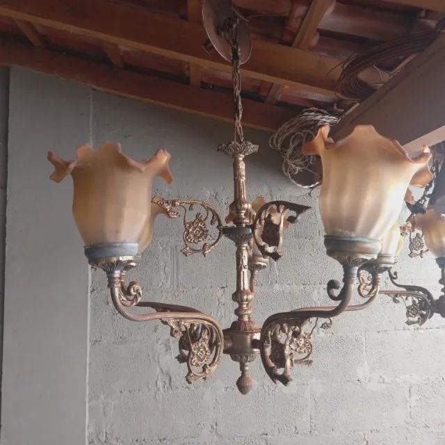 Lustre com 05 Lampadas
