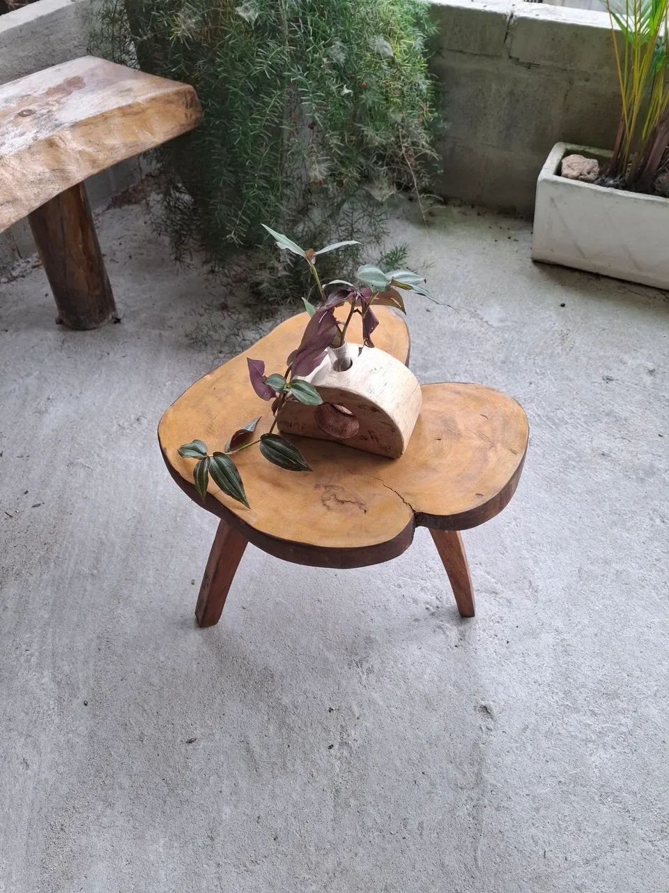 Mesa em madeira rustica  - Foto 2
