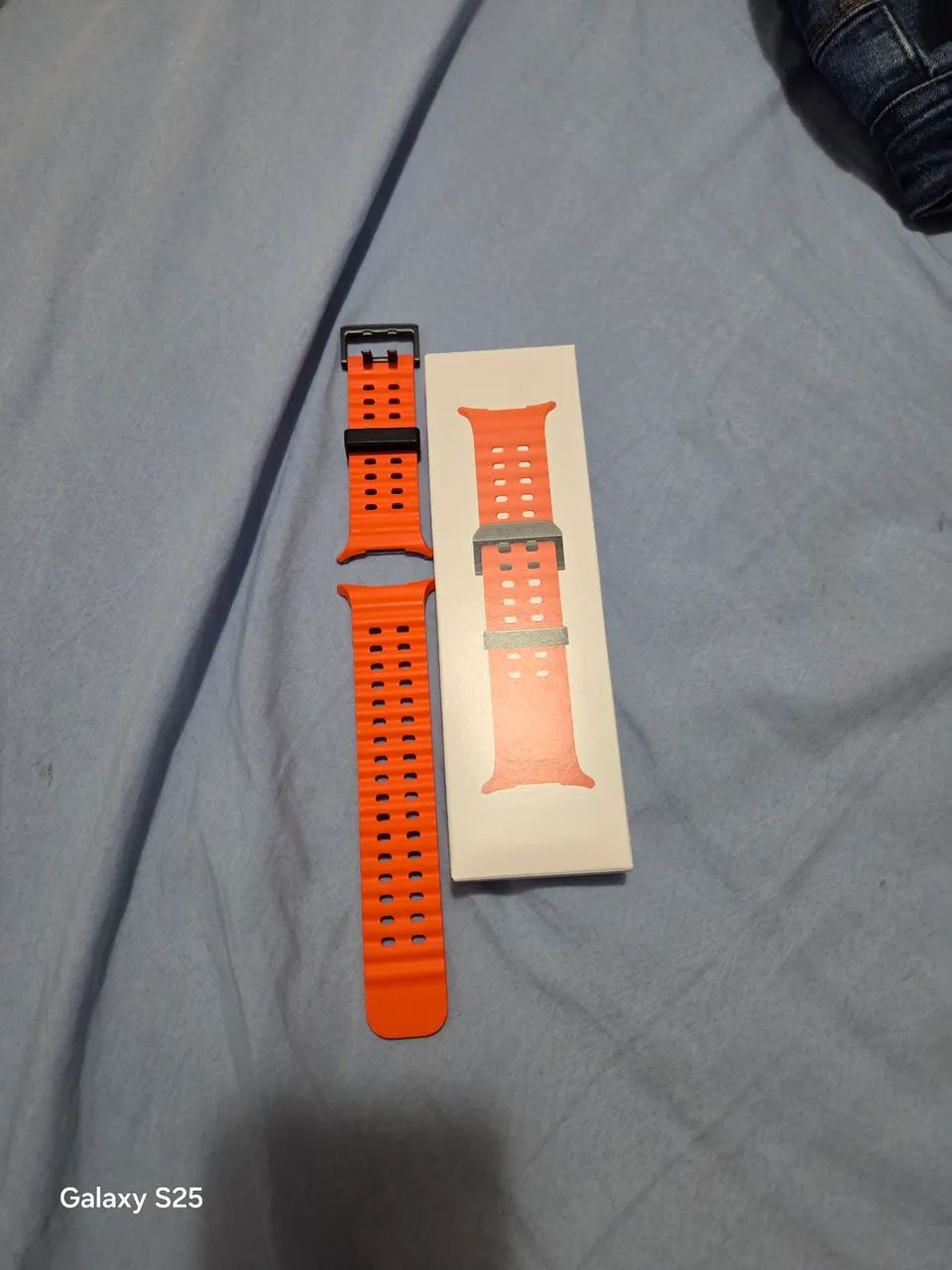 Pulseira ORIGINAL SAMSUNG para Galaxy Watch Ultra - laranja 