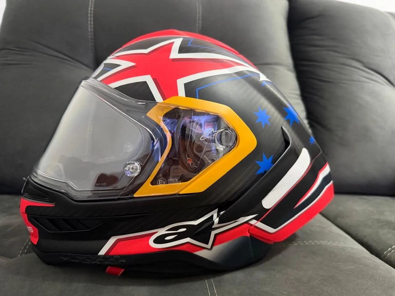 CAPACETE ALPINESTARS SR10 MILLER - Foto 3