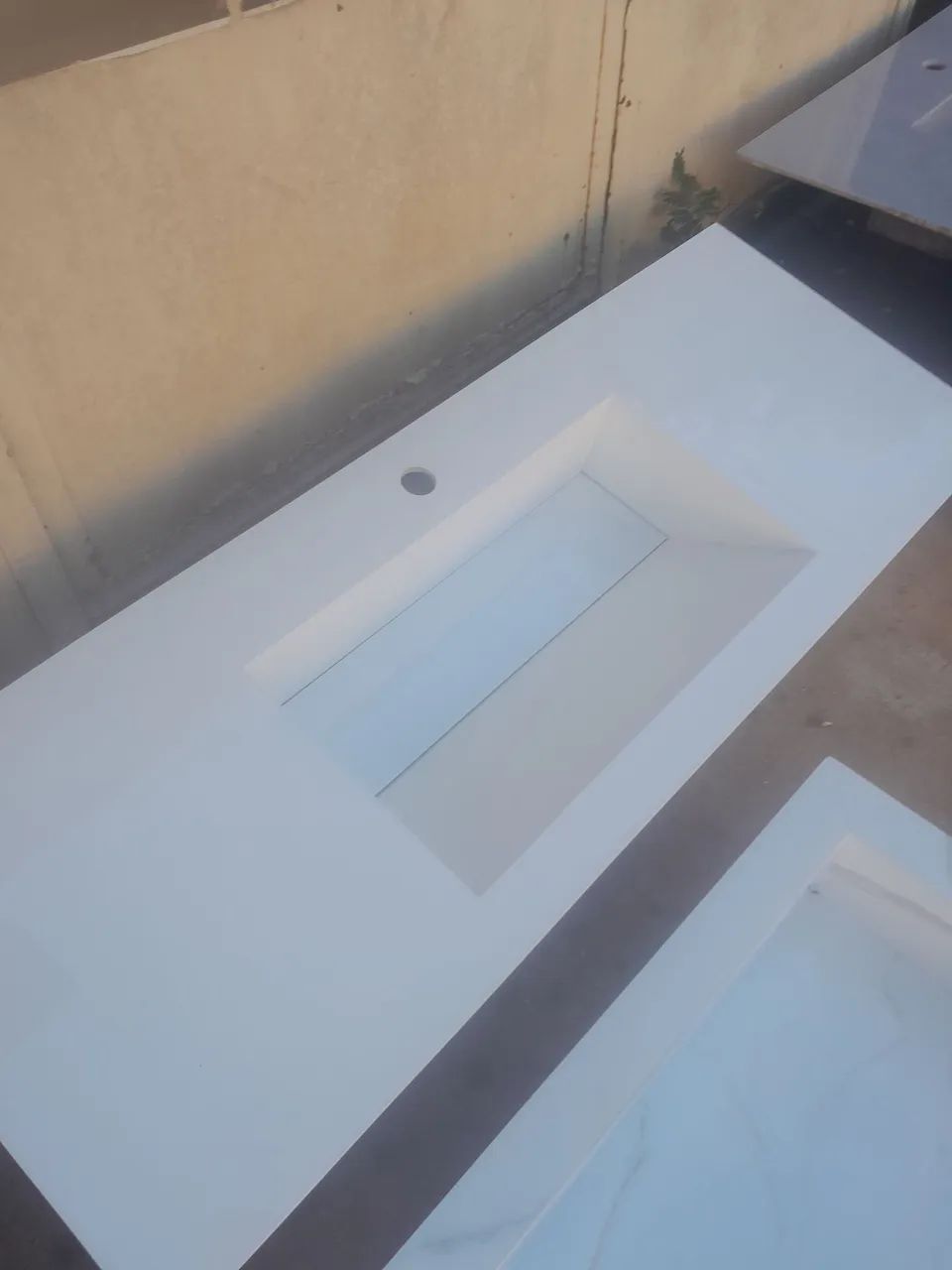 Pias de porcelanato 