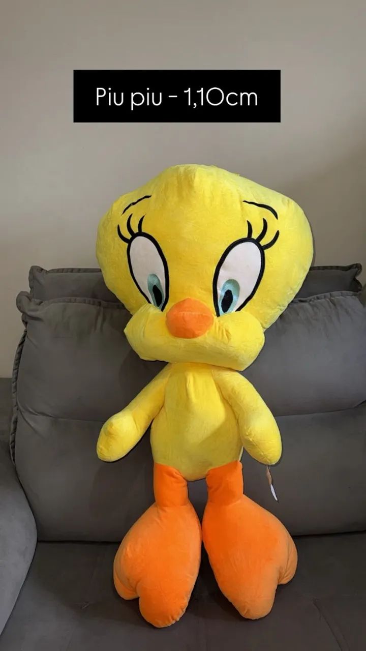 Pelúcia Gigante Piupiu 1,10cm