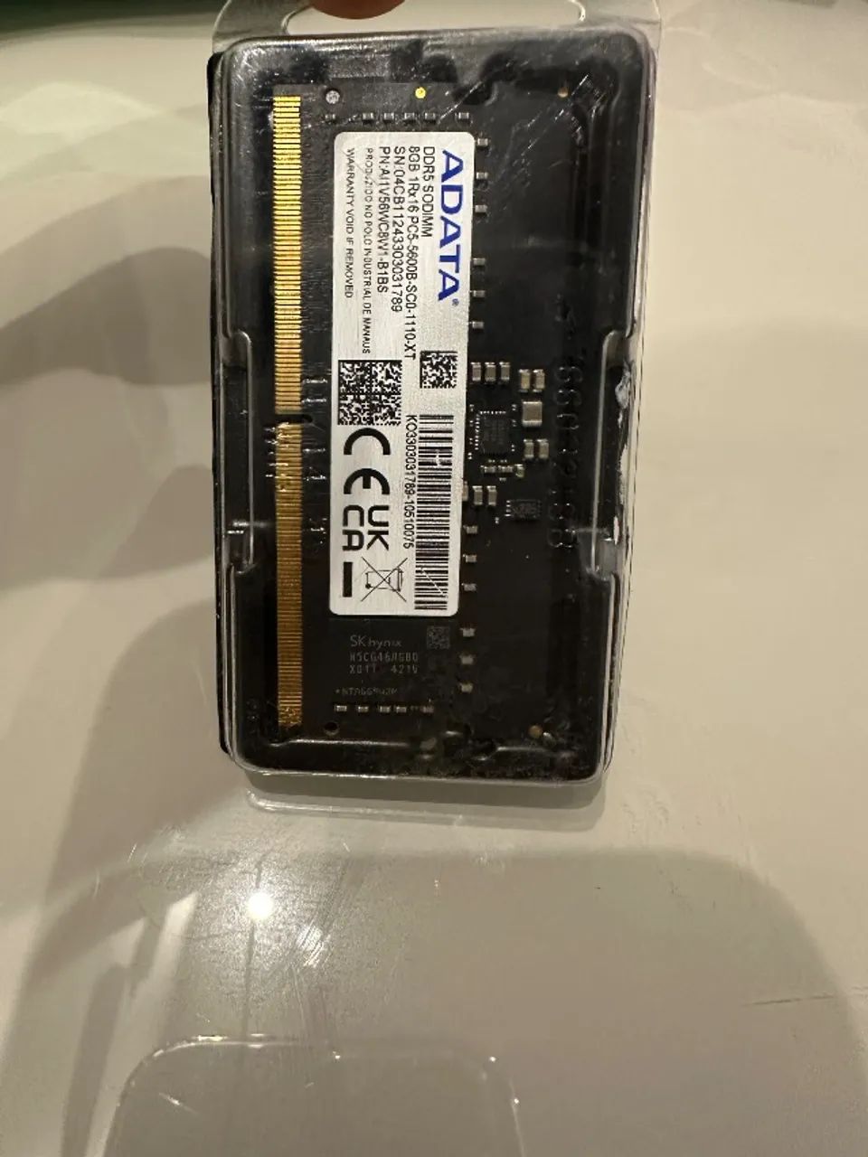 Memoria DDR5 8G ADATA 5600Mhz - P/Notebook - Foto 2
