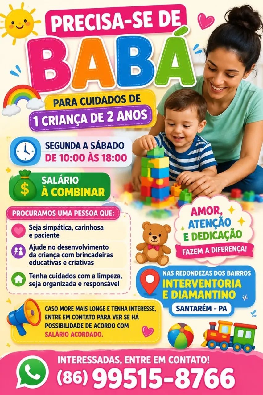 Preciso de babá 