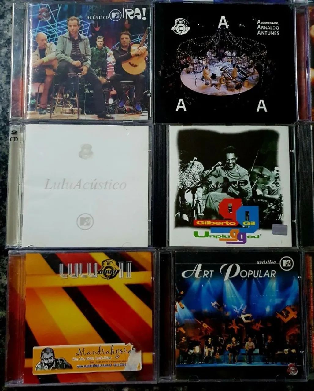 Lote com CDs Acústico MTV Originais com 27 CDs - Foto 2