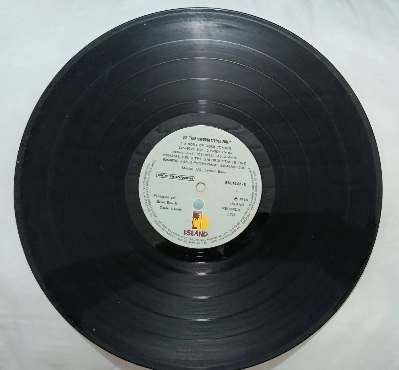LP U2 The Unforgettable Fire 1984 Vinil Original - Foto 3