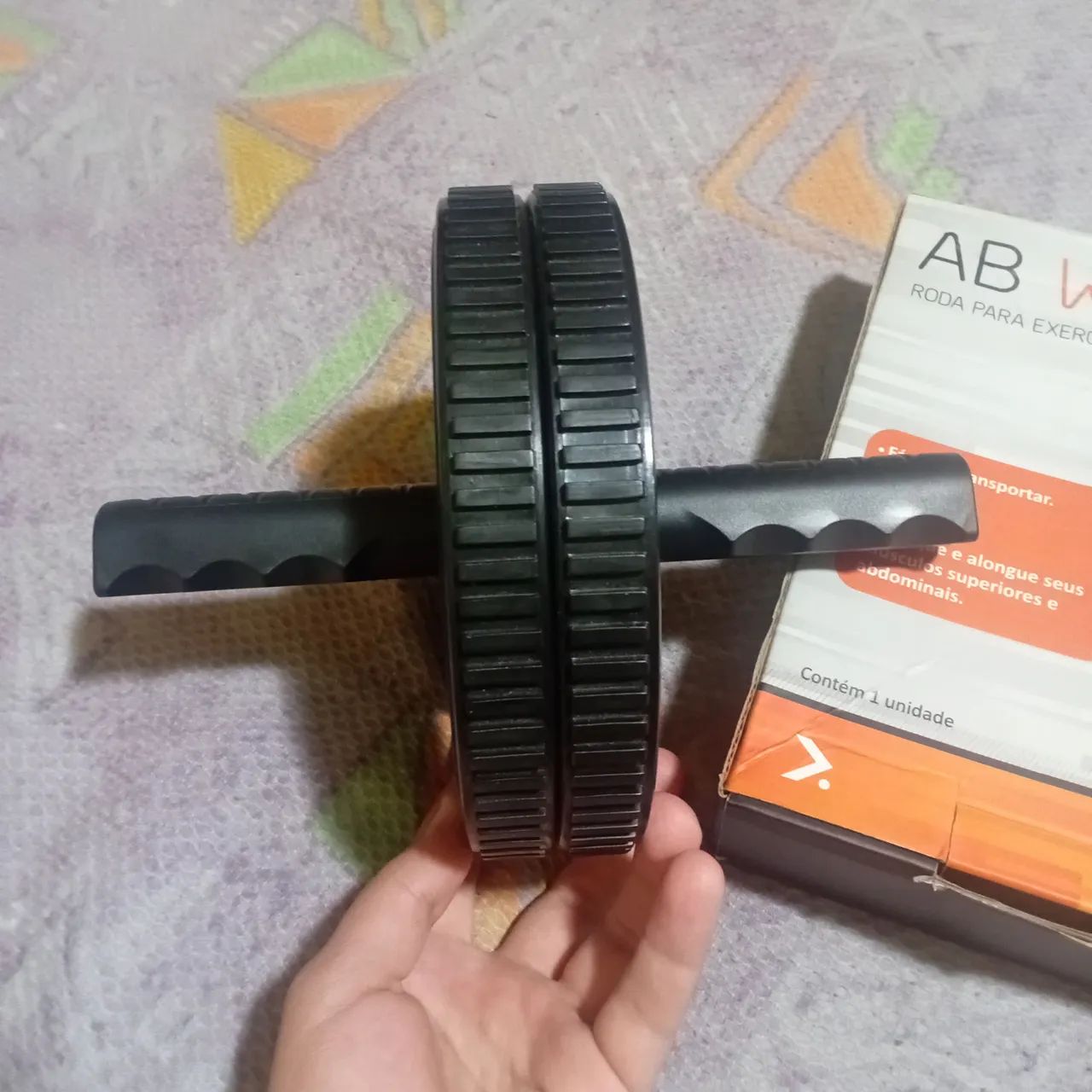 AB wheel roda para exercícios abdominais - Foto 2