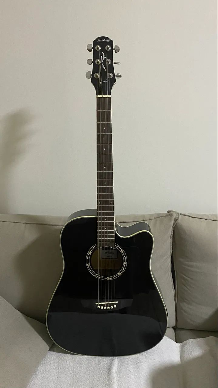 Violão strimberg elétrico excelente 