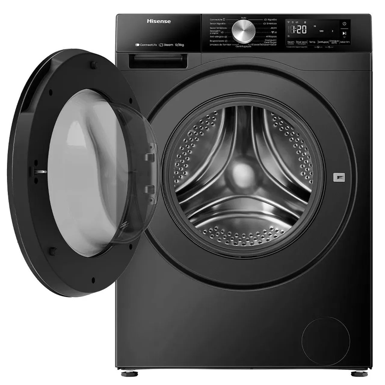 Lava e Seca Hisense 12KG Lacrada  - Foto 4