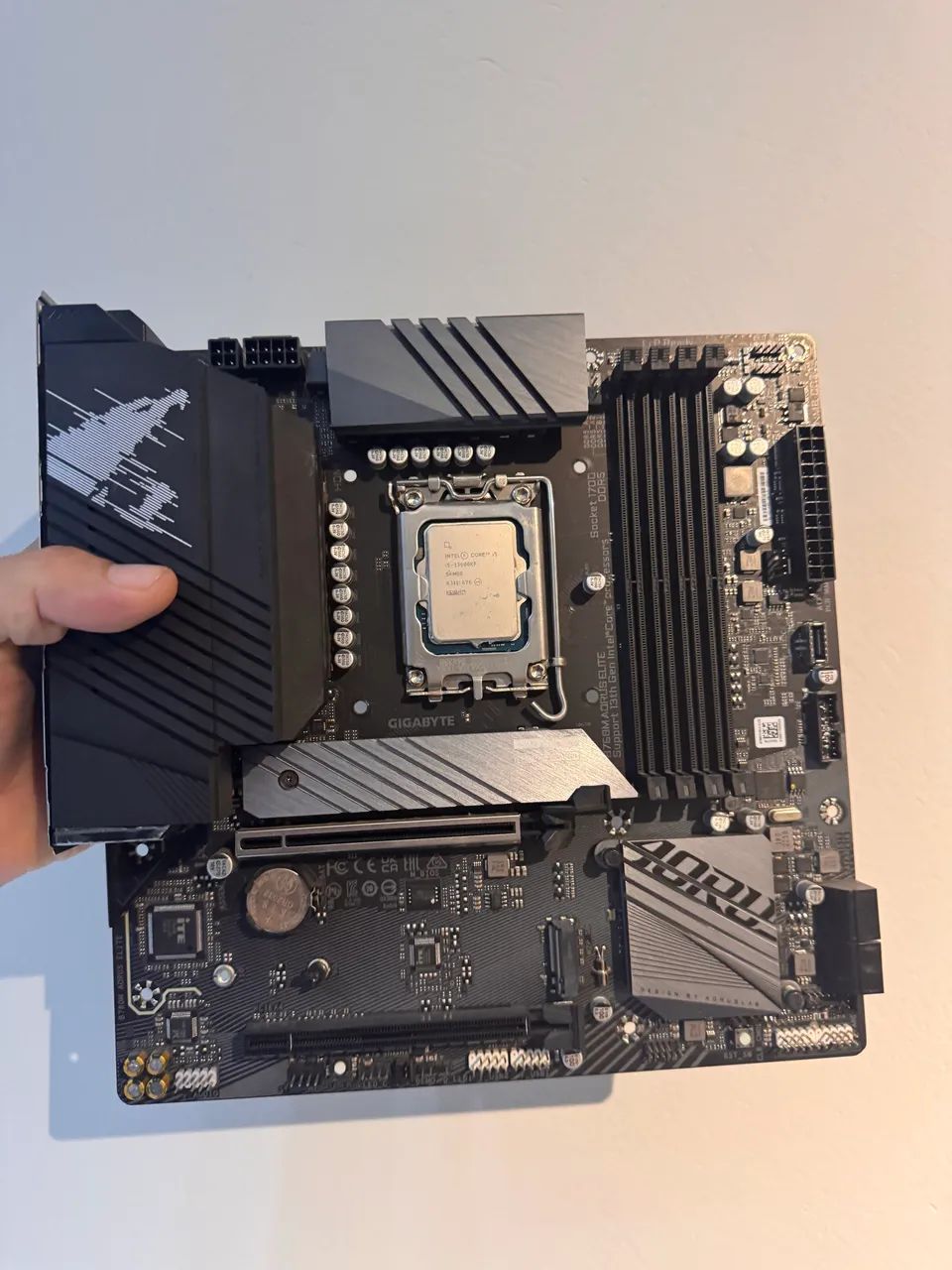 PROCESSADOR I5 13600KF + B760M AORUS ELITE  - Foto 2
