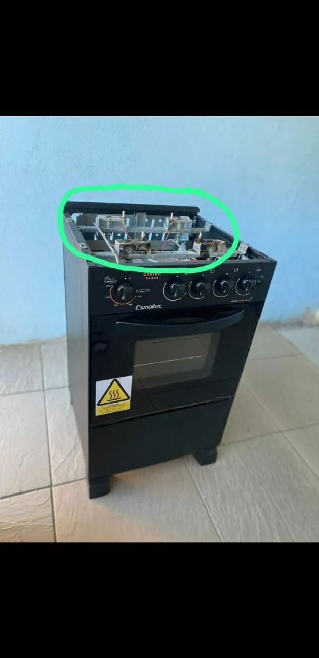 Fogão 4 bocas esmaltec 