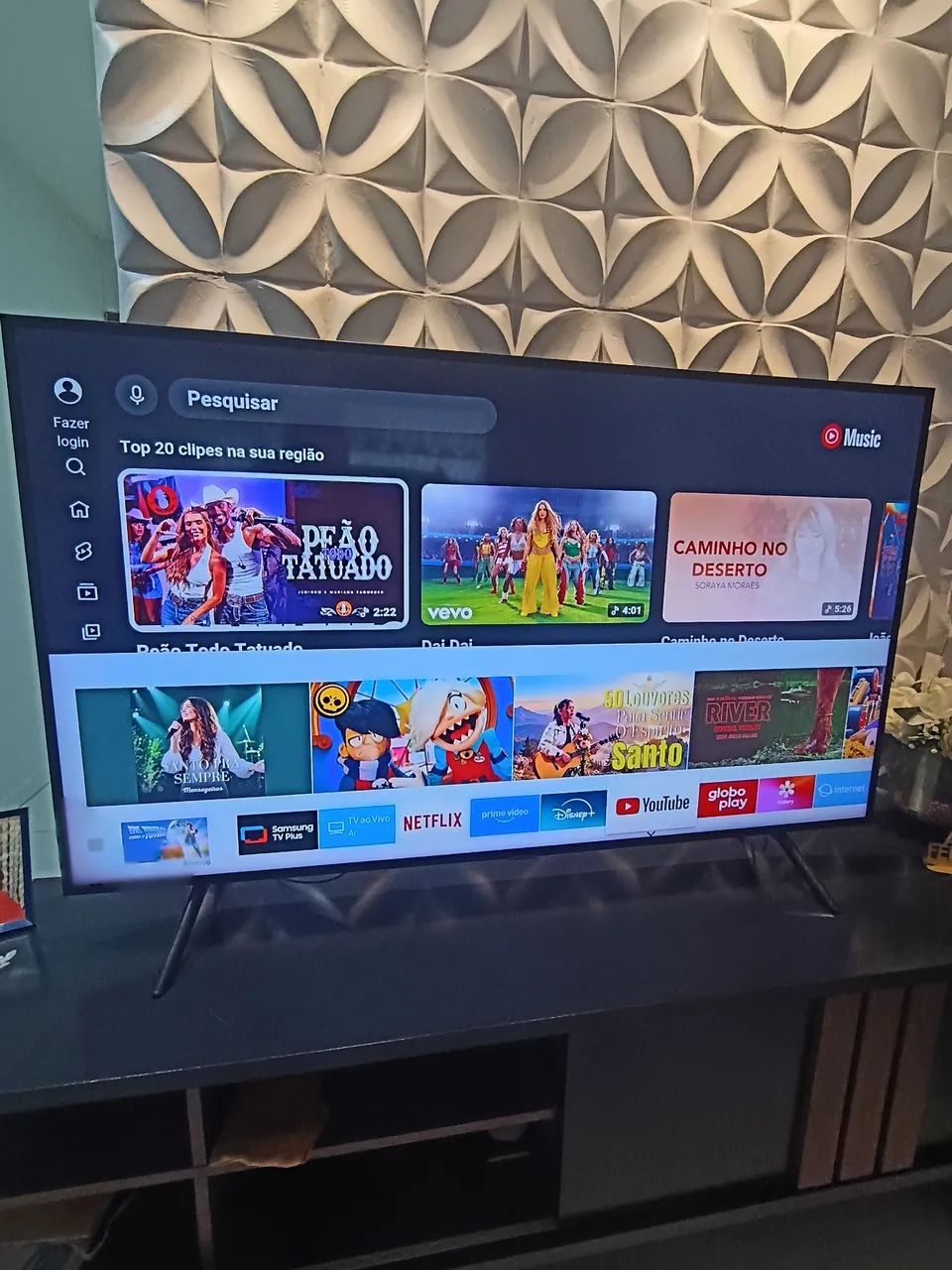Tv 55 Samsung smart 4k - Foto 2
