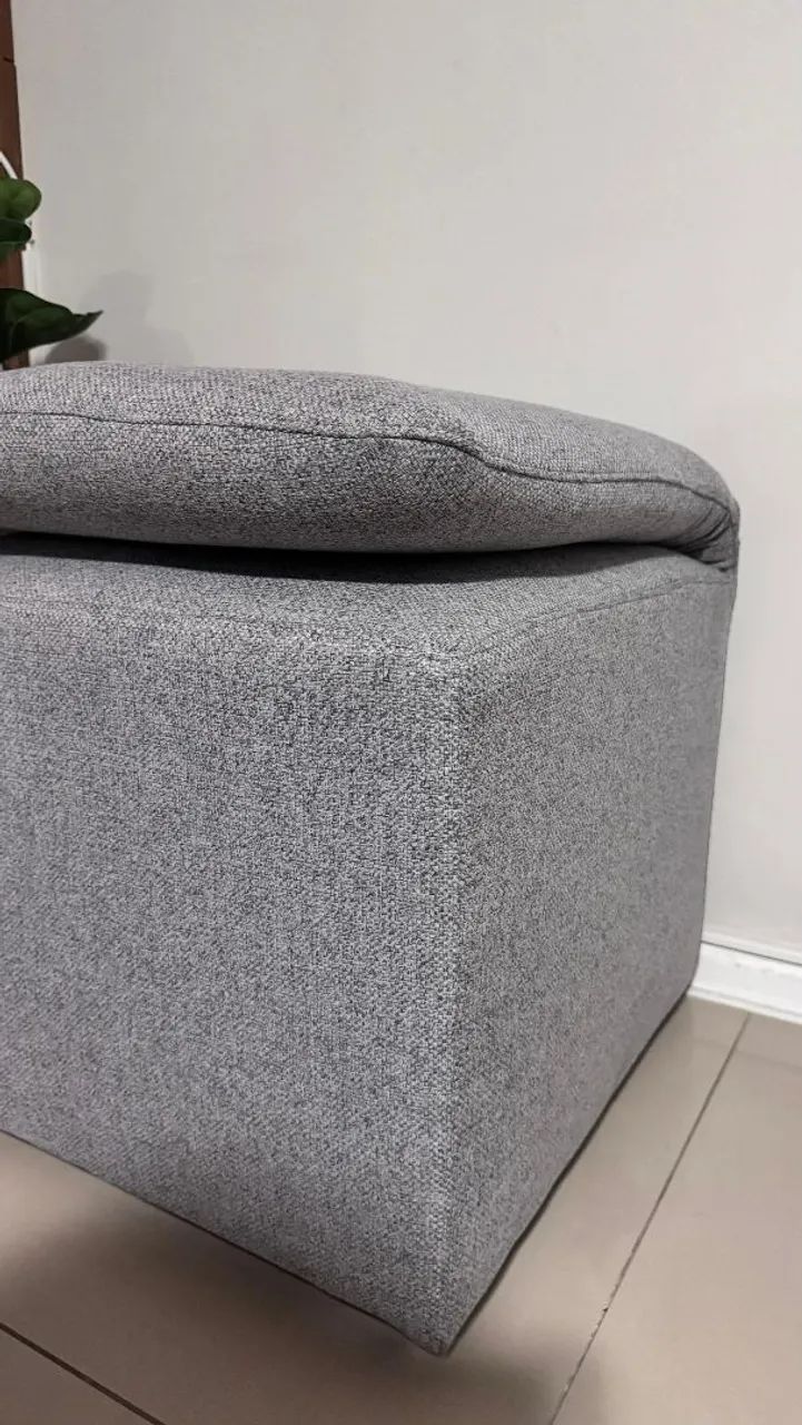 Poltrona Puff dobrável com rodinha  - Foto 2