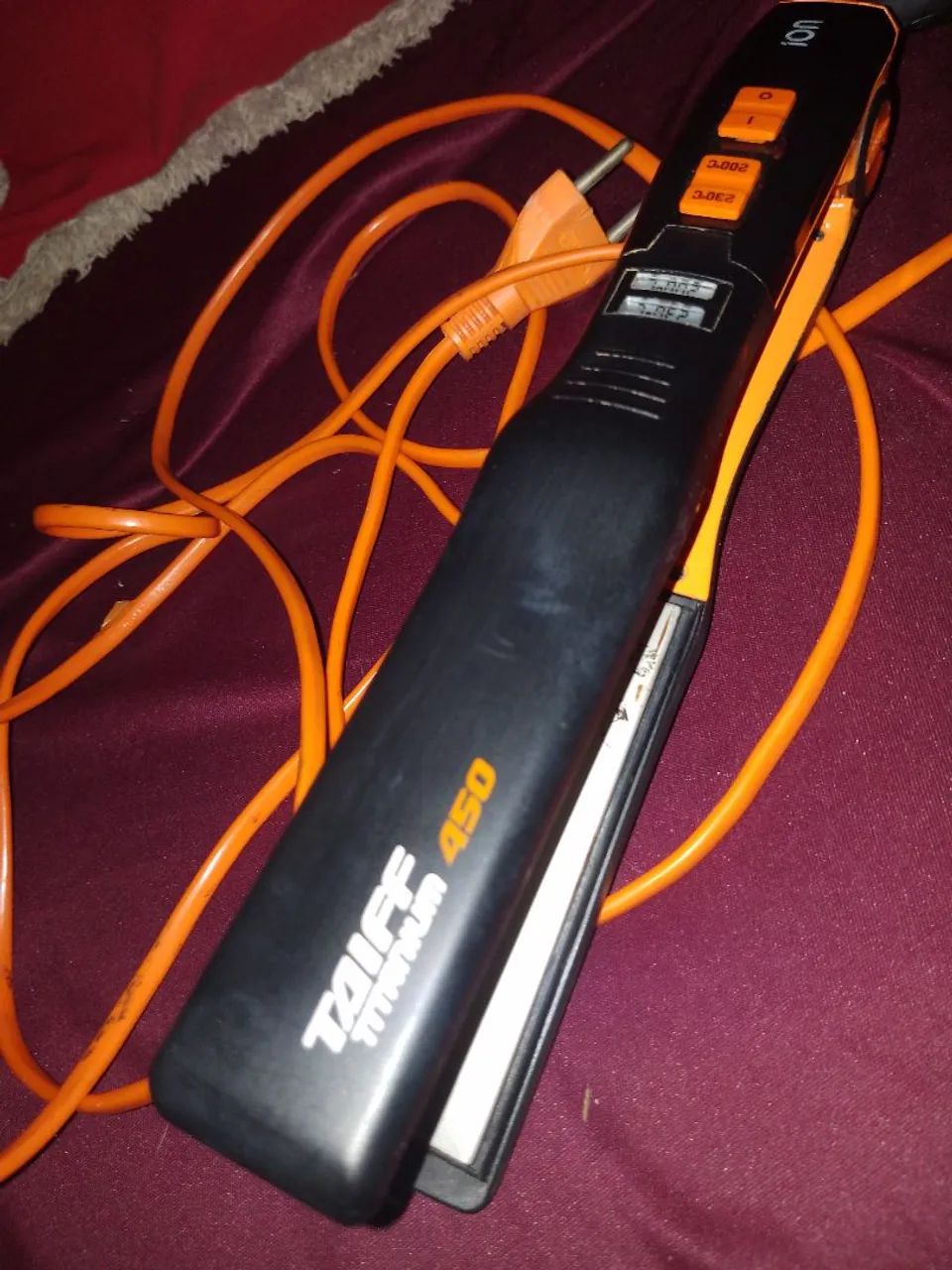 Taiff Titanium 450 Colors Bivolt - Prancha de Cabelo - Foto 4