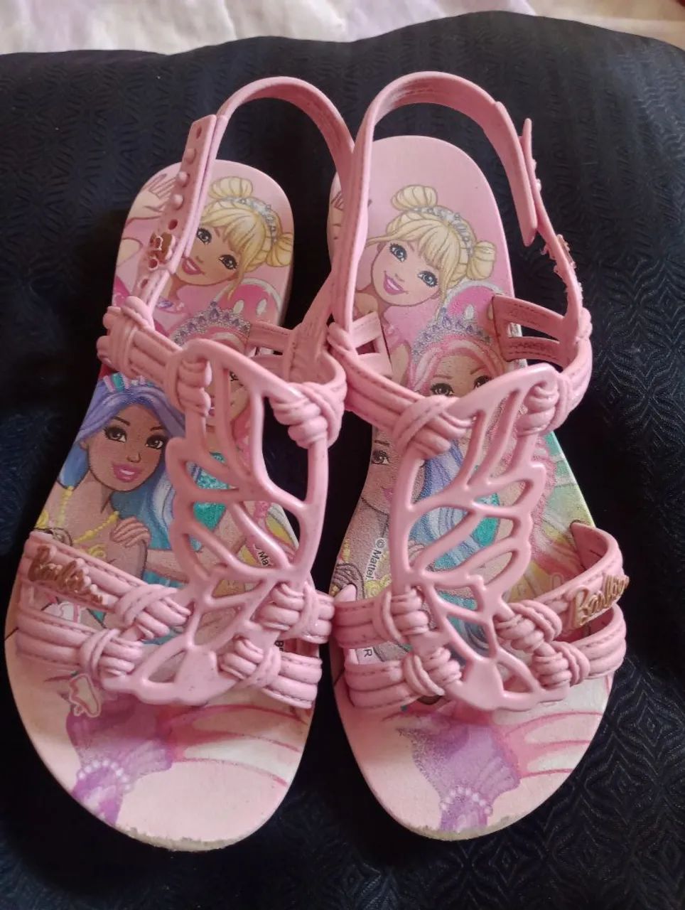 Sandália infantil Barbie 