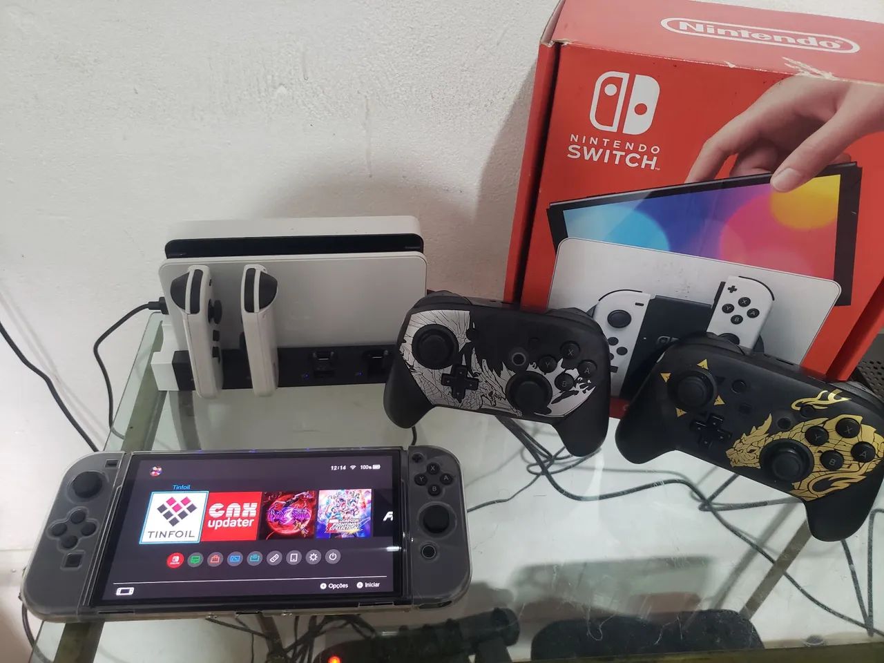 Nintendo Switch Oled Desbloqueado - Foto 2