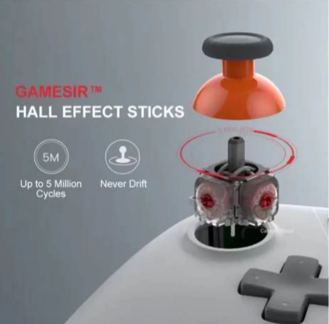 Controle Gamesir T4 Nova Lite Sem Fio Para Pc Switch Android - Foto 5
