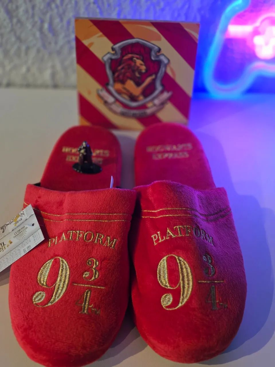 Combo HARRY POTTER PANTUFA OFICIAL + MINIATURA OFICIAL + QUADRO EM MDF - Foto 5