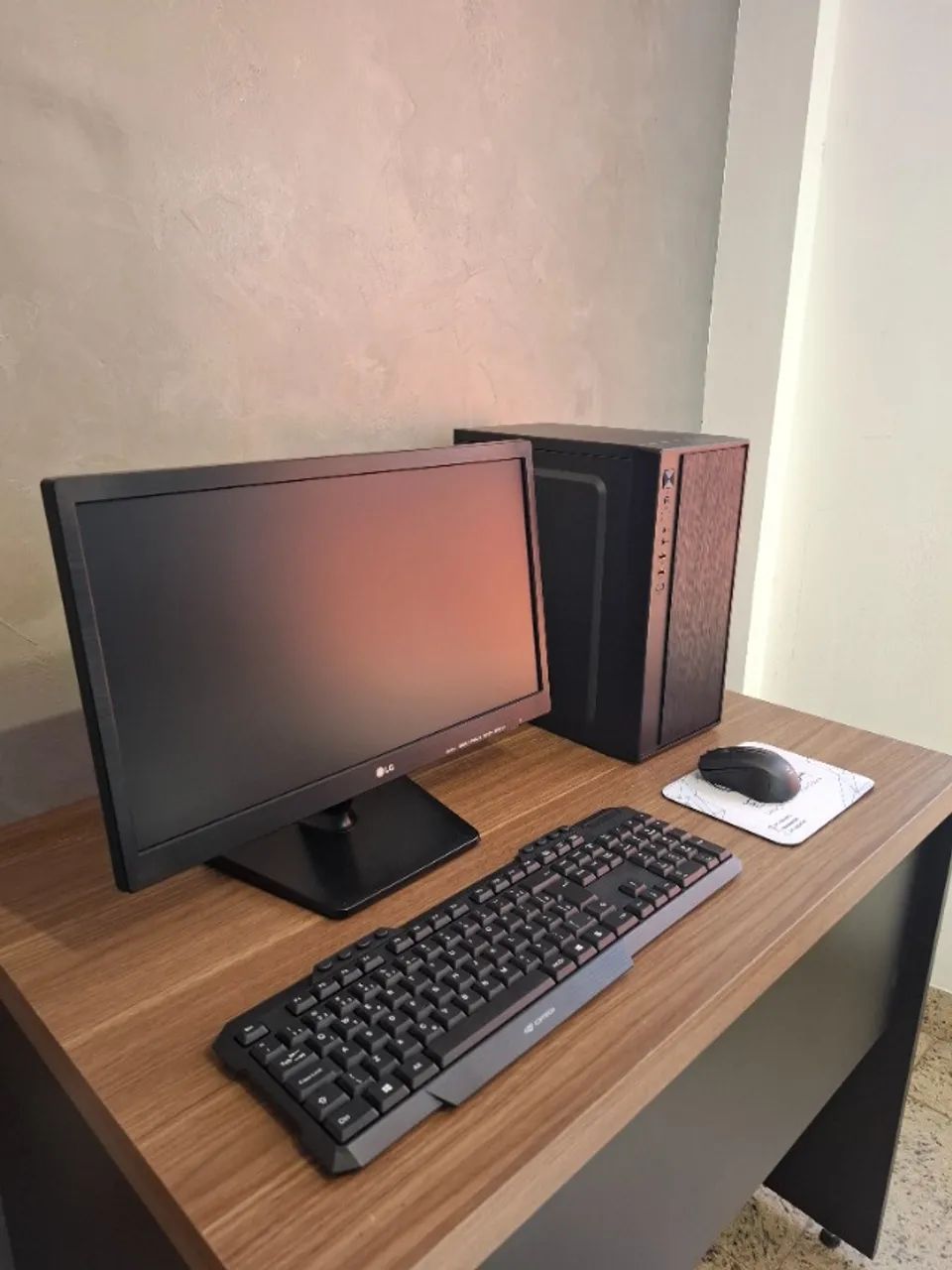 Computador i5 8Gb DDr4 128Gb SSD Teclado e Mouse sem Fio - Foto 2